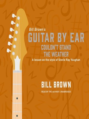 cover image of Couldn't Stand the Weather